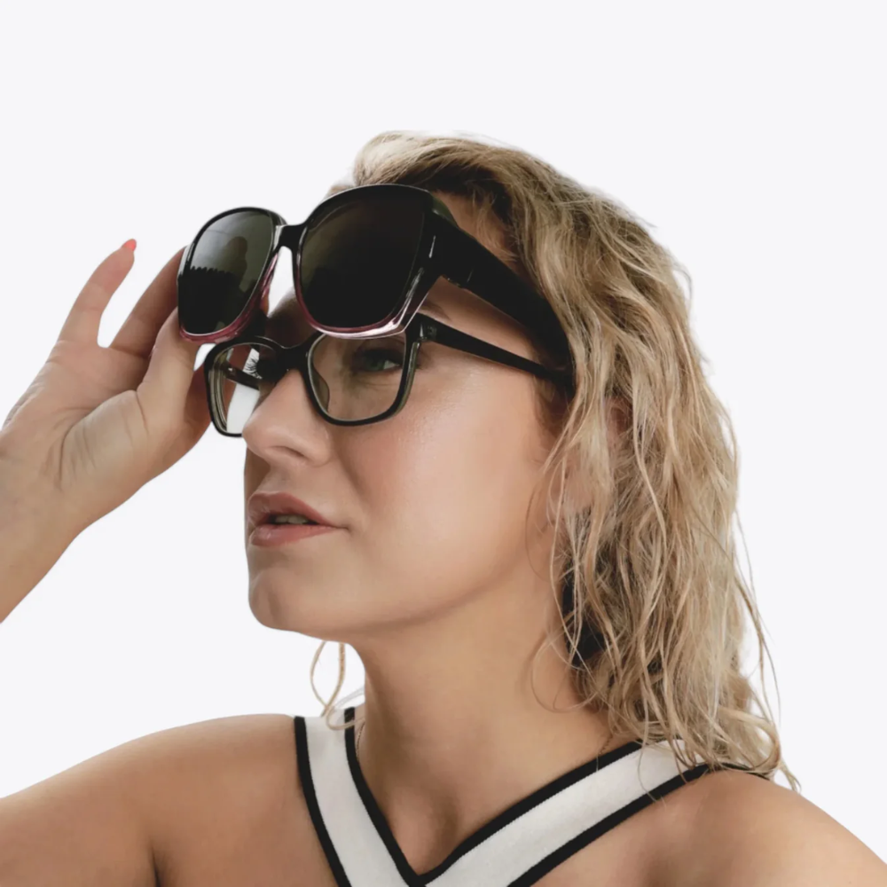 SunOver™ – Lunettes de soleil polarisées à porter par-dessus vos lunettes de vue
