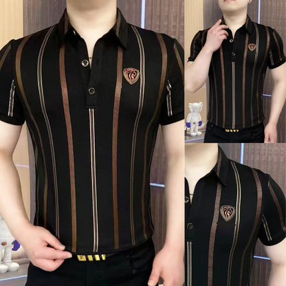 Polo chic à rabat pour homme