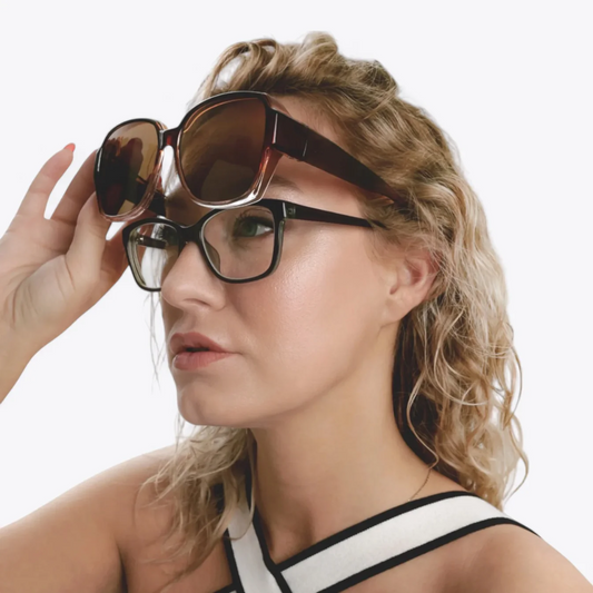 SunOver™ – Lunettes de soleil polarisées à porter par-dessus vos lunettes de vue
