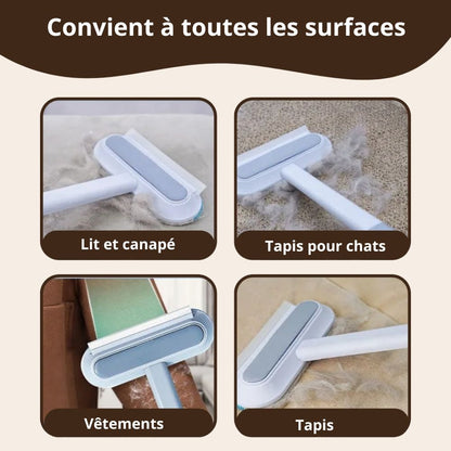 Qualibaz™ MultiSwipe Pro – Élimine les Poils d’Animaux sur Toutes les Surfaces
