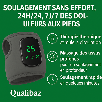 masseur de pied 3 en 1 Qualibaz