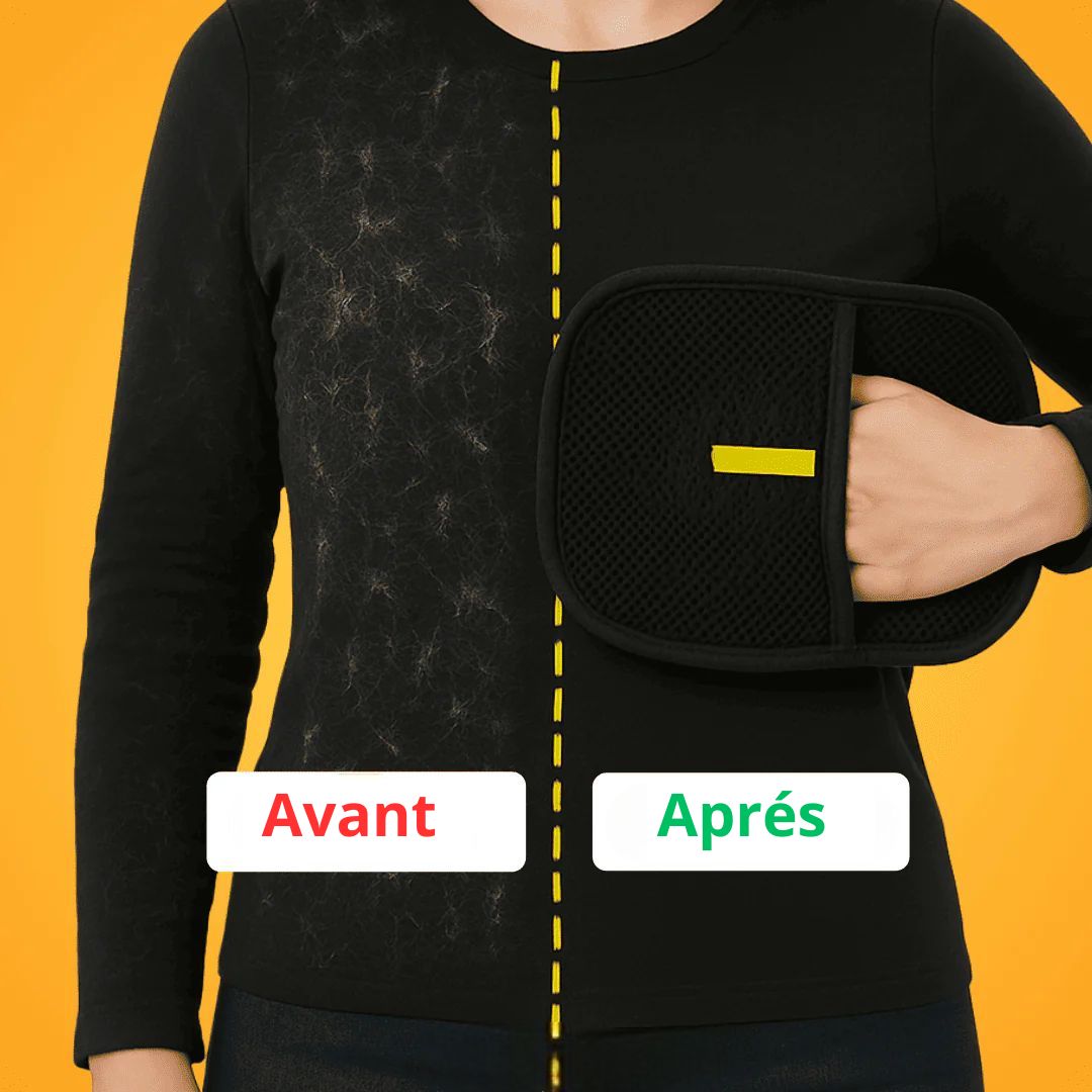 Gant attrape-poils