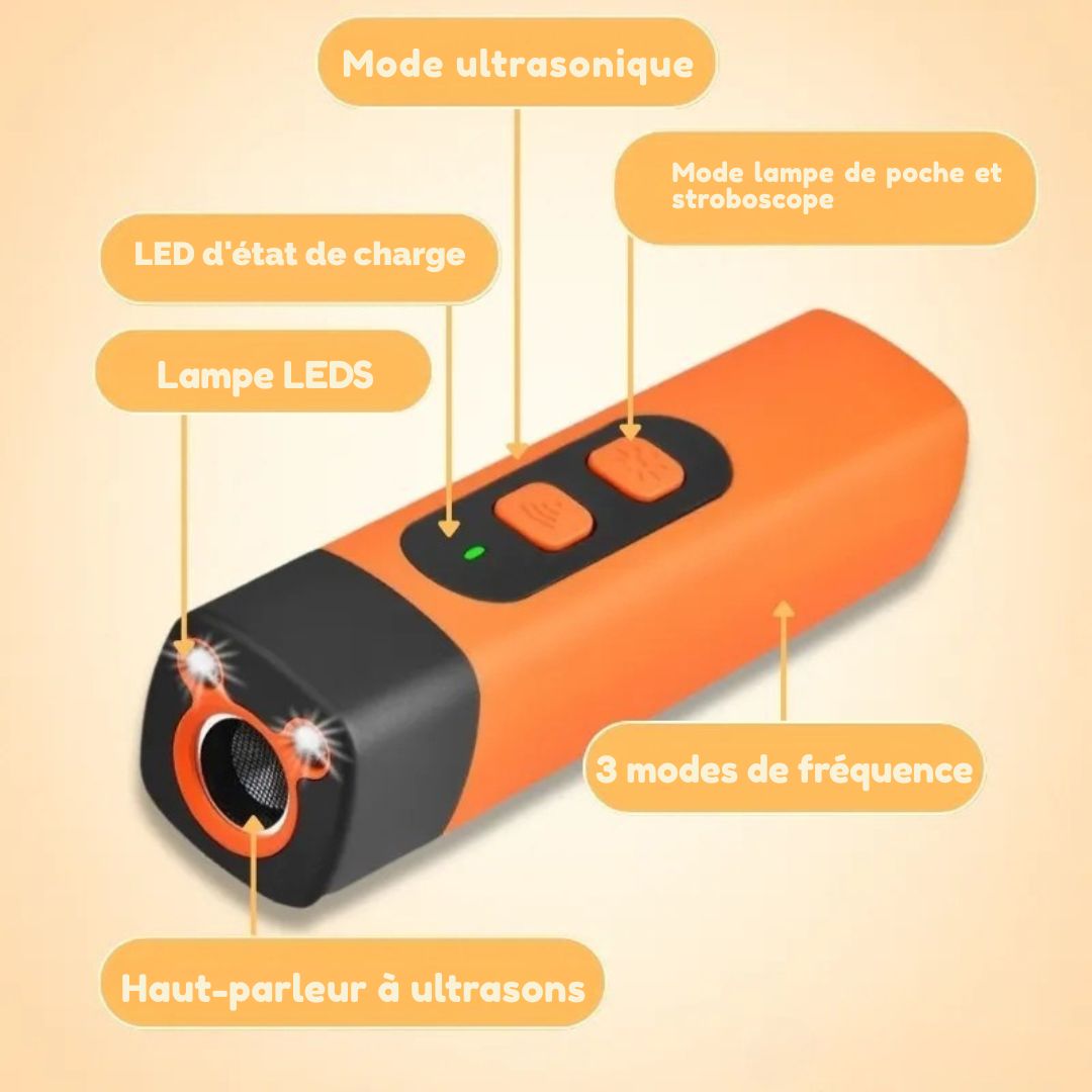 Lampe sonore - Pour Éduquer votre chien
