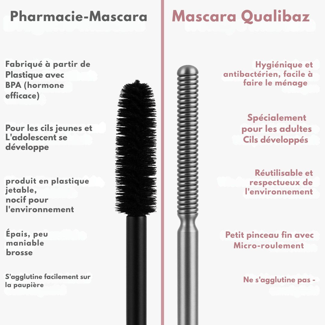 Qualibaz | Mascara naturel, allongeant et nourrissant
