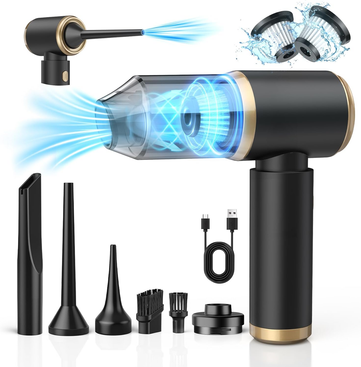 Aspirateur de voiture portatif