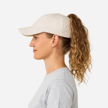 Casquette pour queue de cheval