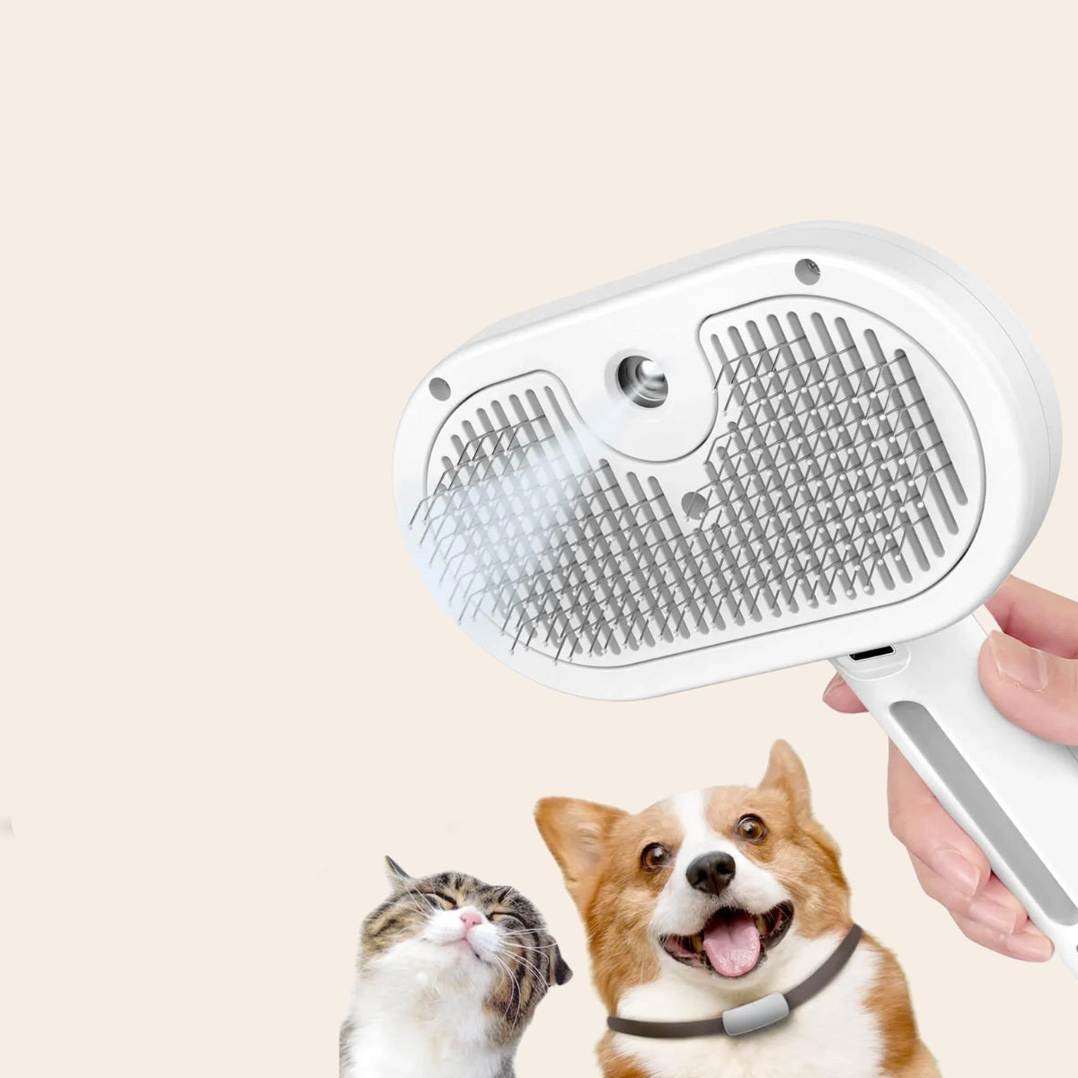 Qualibaz | Brosse professionnelle pour le soin du pelage des animaux de compagnie