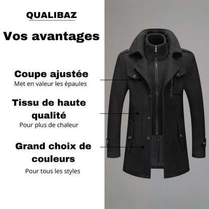 Qualibaz™ | Le manteau d'hiver élégant