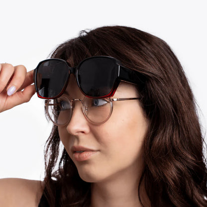 SunOver™ – Lunettes de soleil polarisées à porter par-dessus vos lunettes de vue