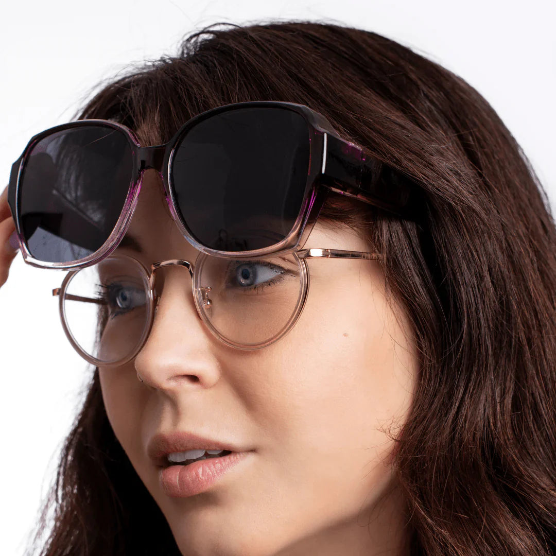 SunOver™ – Lunettes de soleil polarisées à porter par-dessus vos lunettes de vue