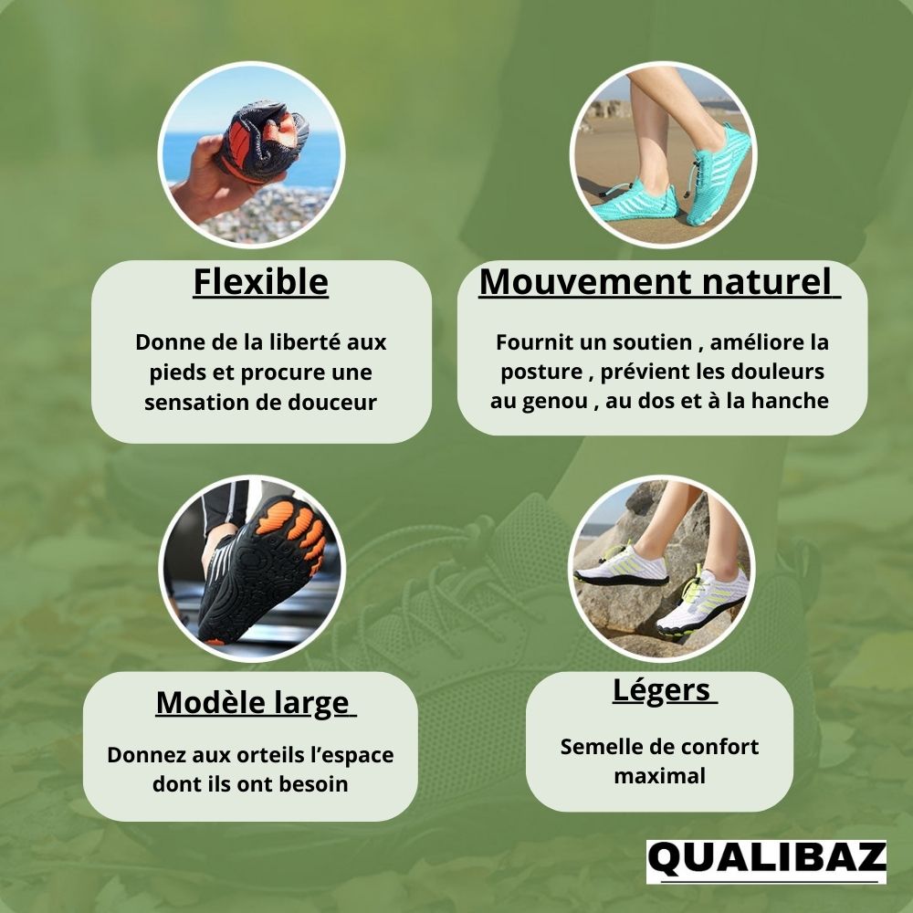 Chaussures Pieds Nus – Liberté et Confort Naturel