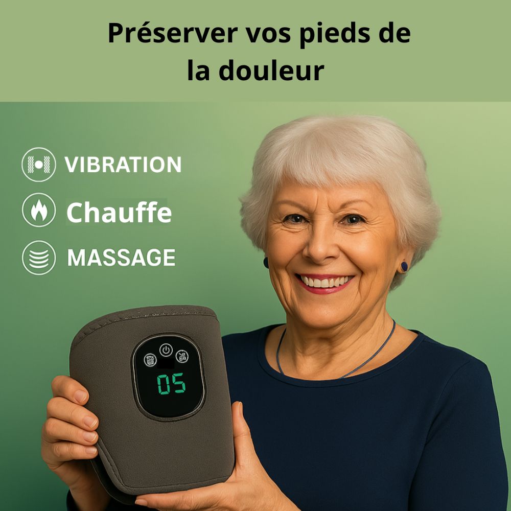 masseur de pied 3 en 1 Qualibaz